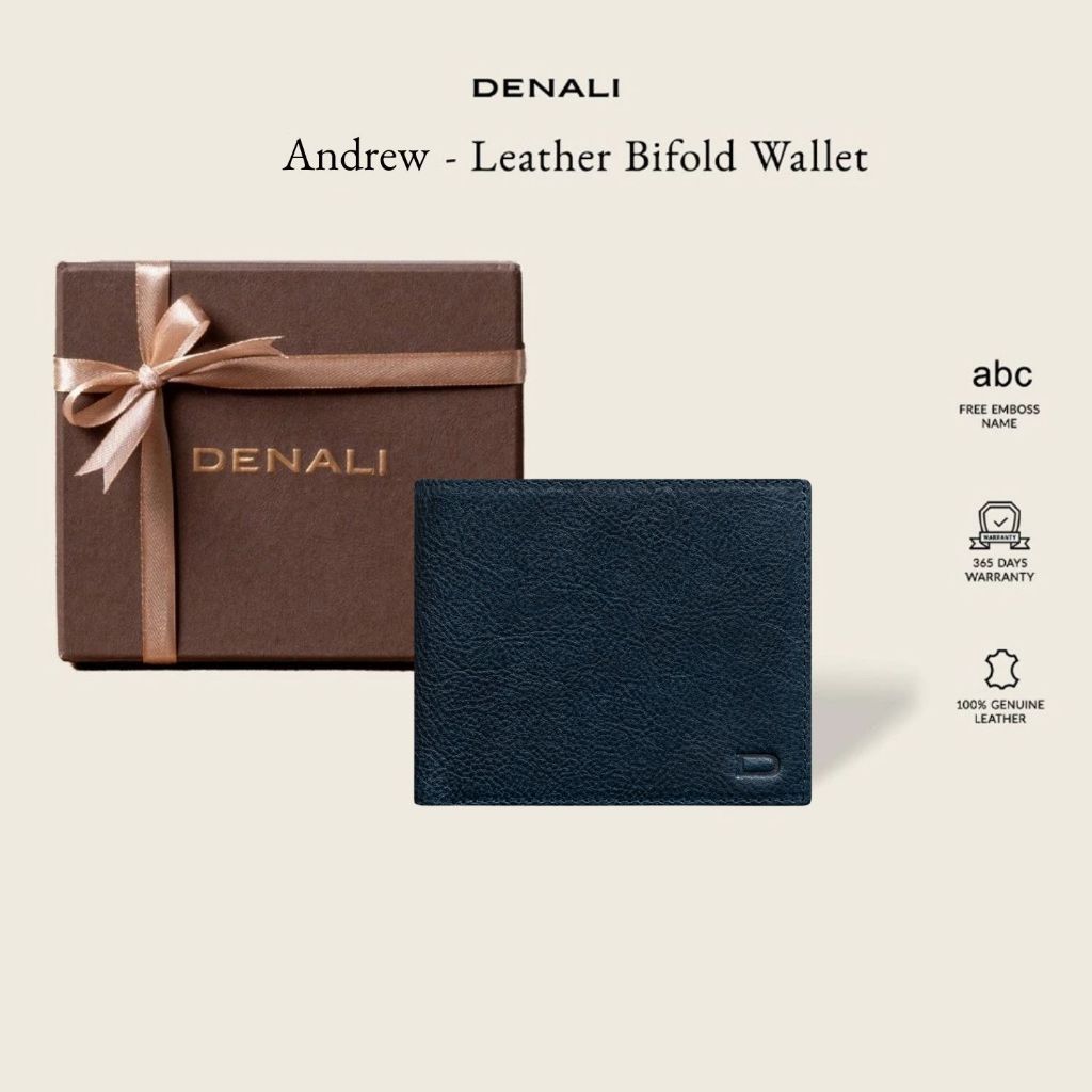 Andrew Leather Bifold Wallet