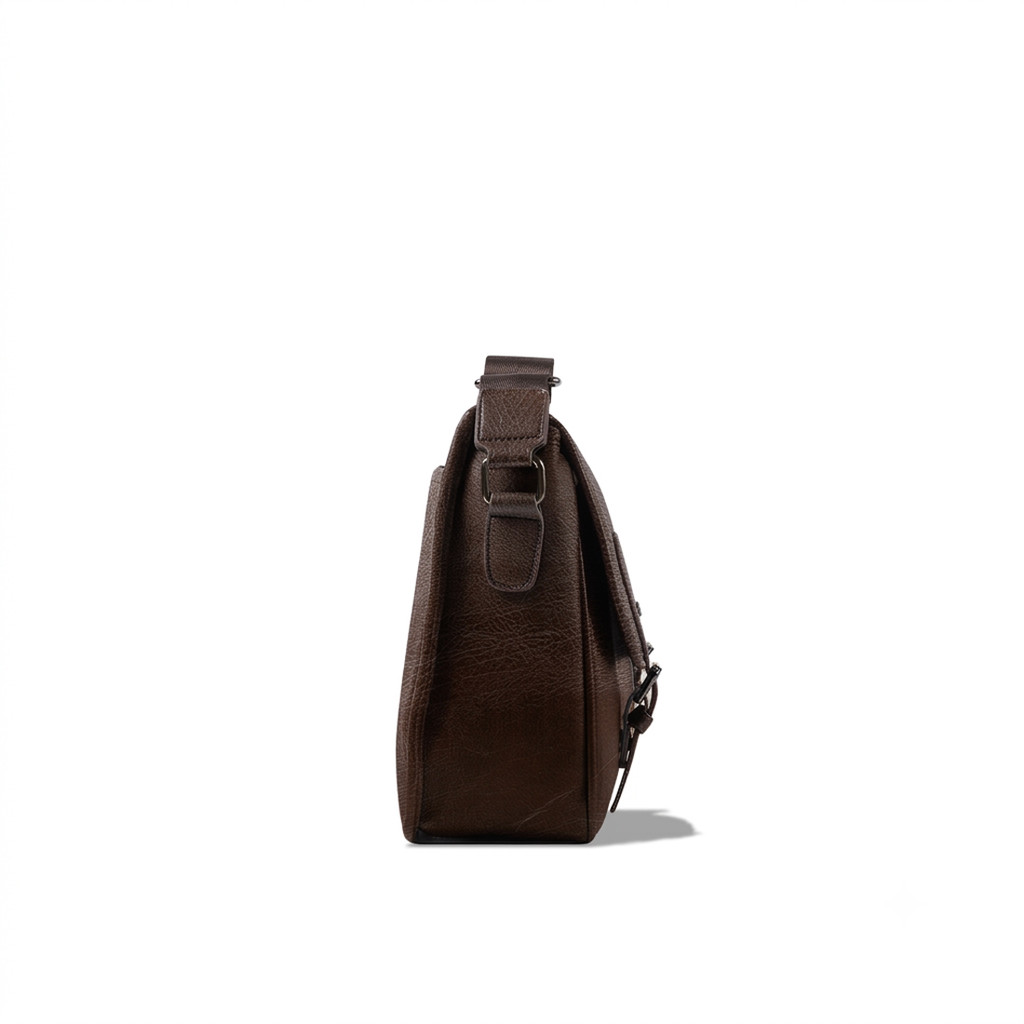 Denali - Therion Messenger Bag - Tas Selempang Kulit EcoLeather Pria