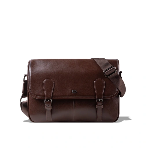 Image of Denali - Therion Messenger Bag - Tas Selempang Kulit EcoLeather Pria