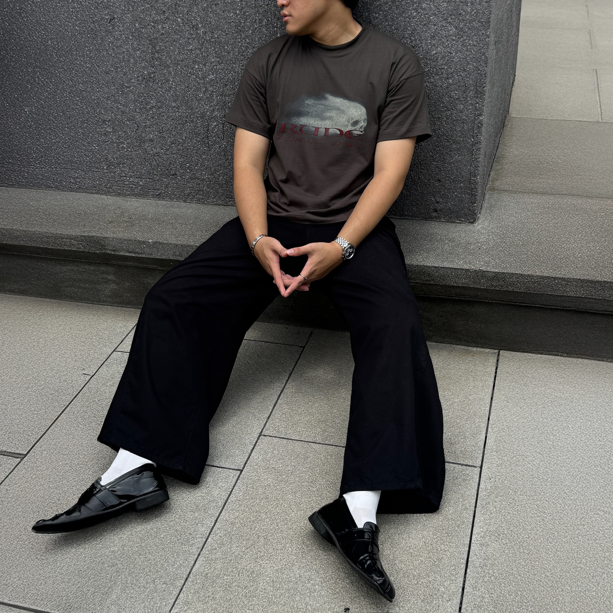 RUDEBASIC - Extreme tiny tee | Heavy Weight | Kaos Pria | Kaos vintage