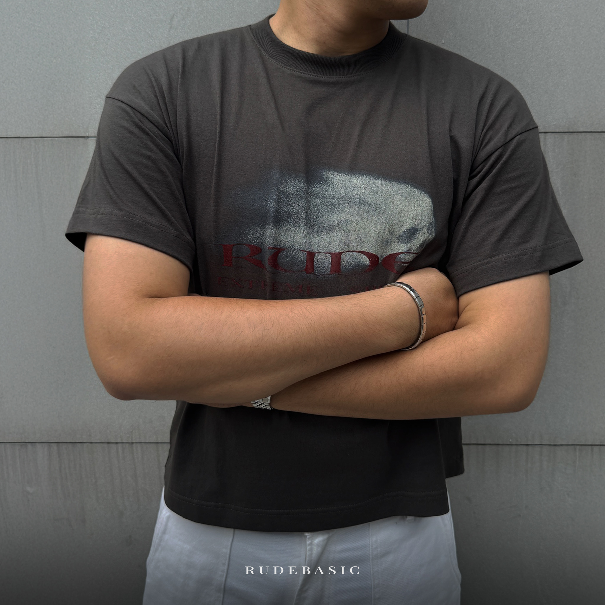 RUDEBASIC - Extreme tiny tee | Heavy Weight | Kaos Pria | Kaos vintage
