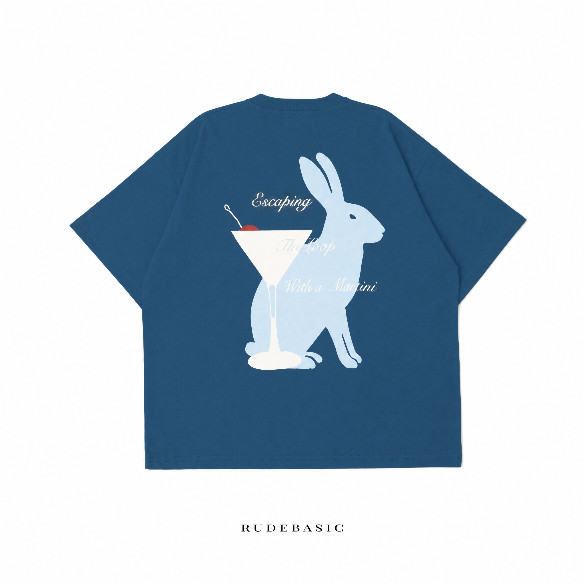 RUDEBASIC - Martibbit Boxy Oversized | Heavy Weight | Kaos Pria | Kaos vintage