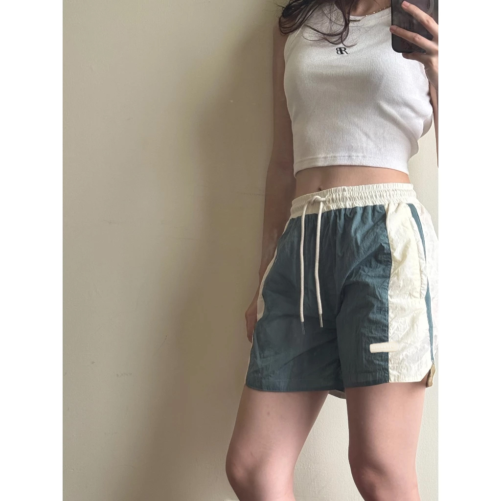RUDEBASIC - Block Rude Parachute Shorts | Celana pendek | Celana Olahraga | Celana parasut | Celana unisex