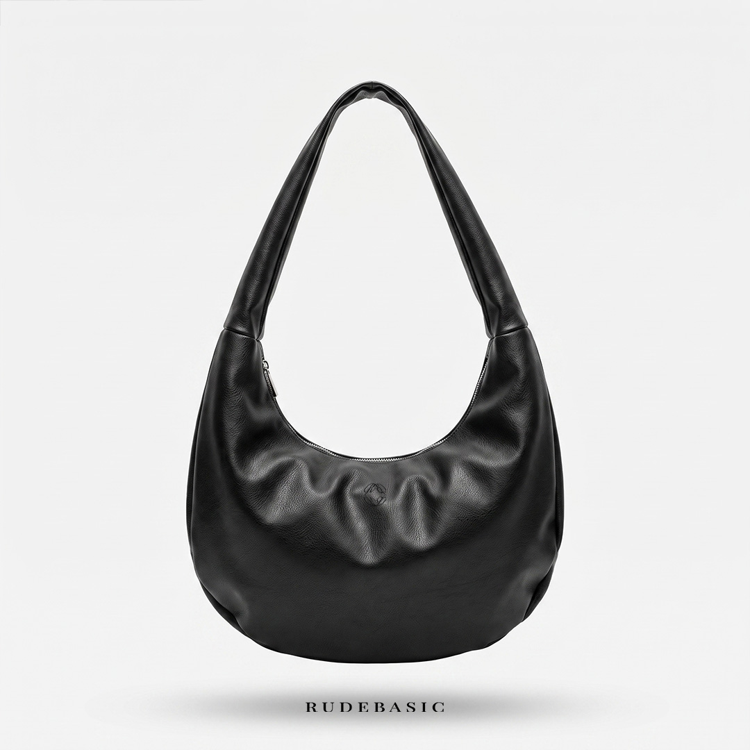 RUDEBASIC - Monk Leather Bag | Unisex | Tas Pria | Tas Kulit