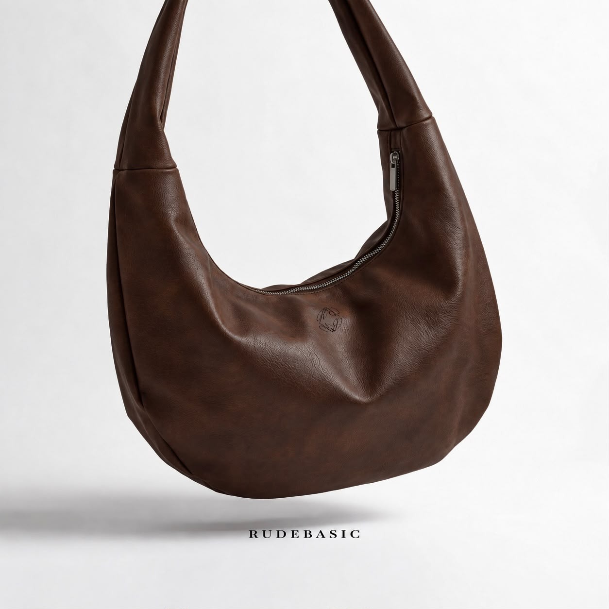 RUDEBASIC - Monk Leather Bag | Unisex | Tas Pria | Tas Kulit