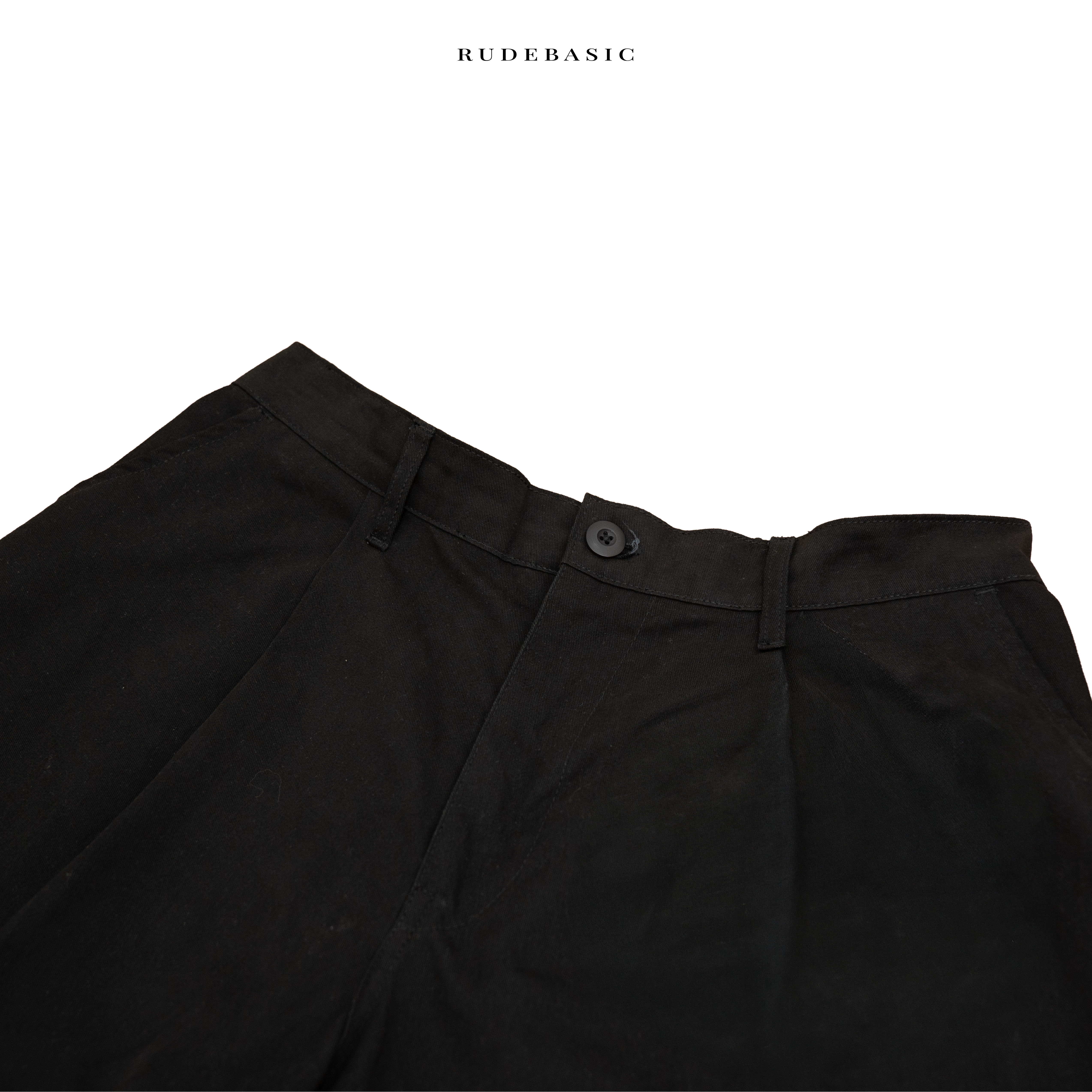 Rudebasic - Q Pants | Celana 3/4 | Fine Cotton Twill | Unisex