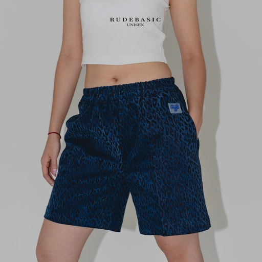 Image of RUDEBASIC - Jaguar Blue Boardpants | UNISEX
