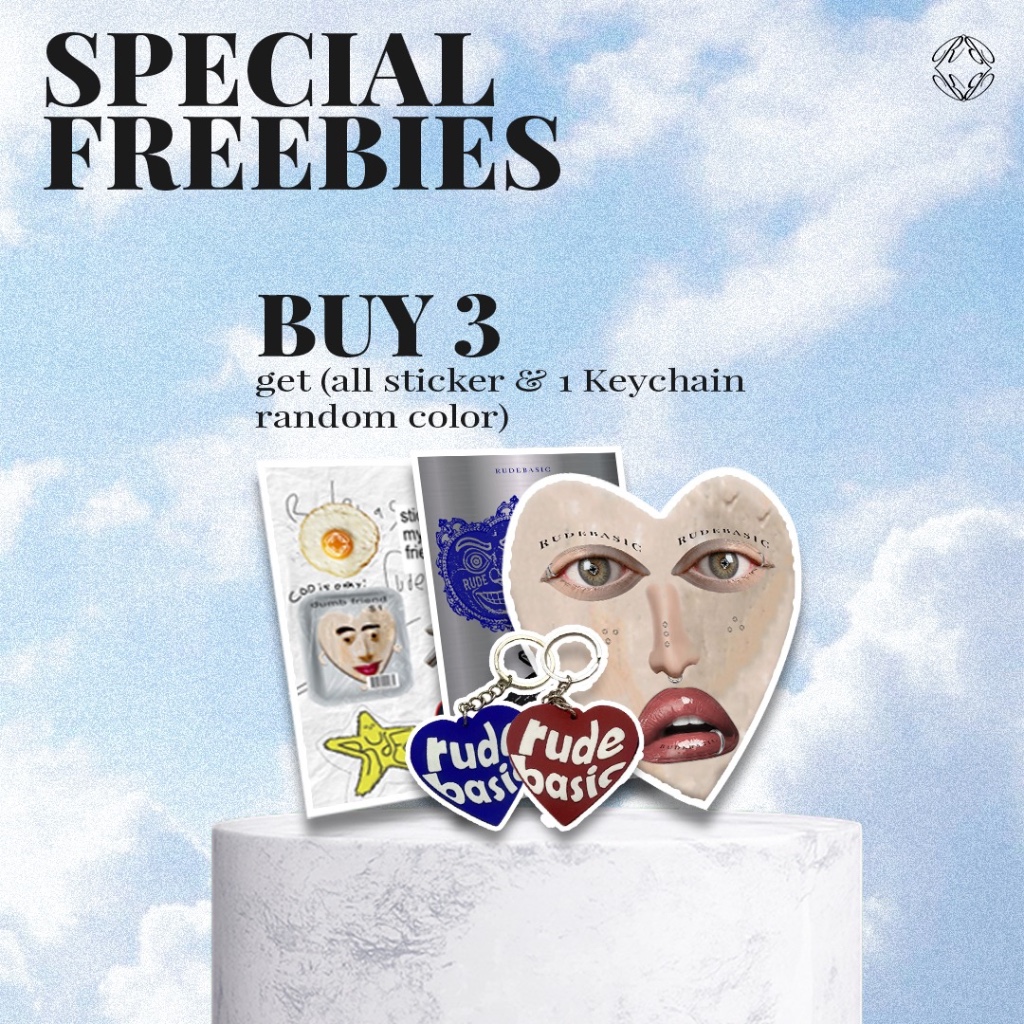 RUDEBASIC - Posye Tiny Tee - Heavy Weight Cotton [UNISEX] | Kaos Boxy | Kaos Putih Pria | Kaos Graphic