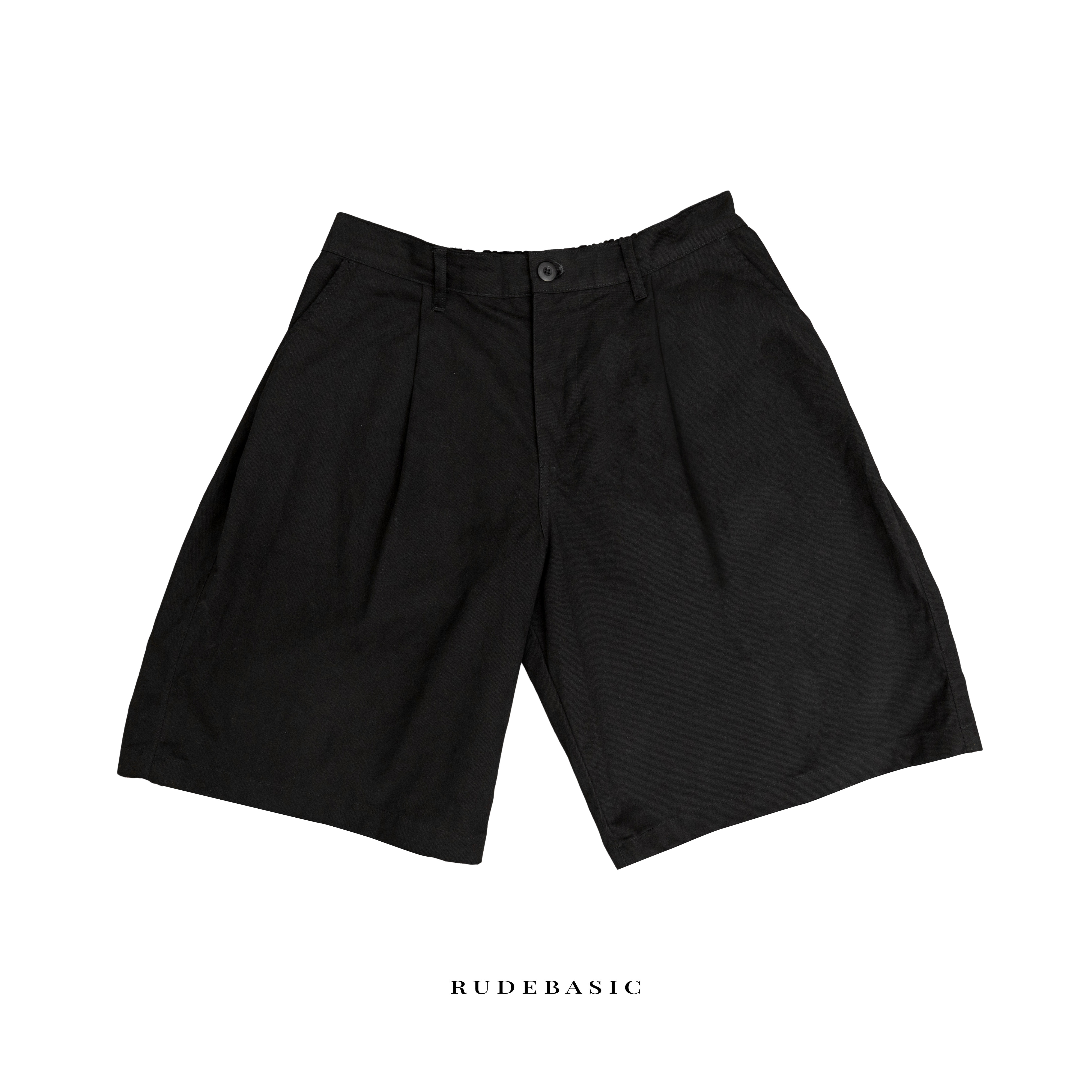 Rudebasic - Q Pants | Celana 3/4 | Fine Cotton Twill | Unisex