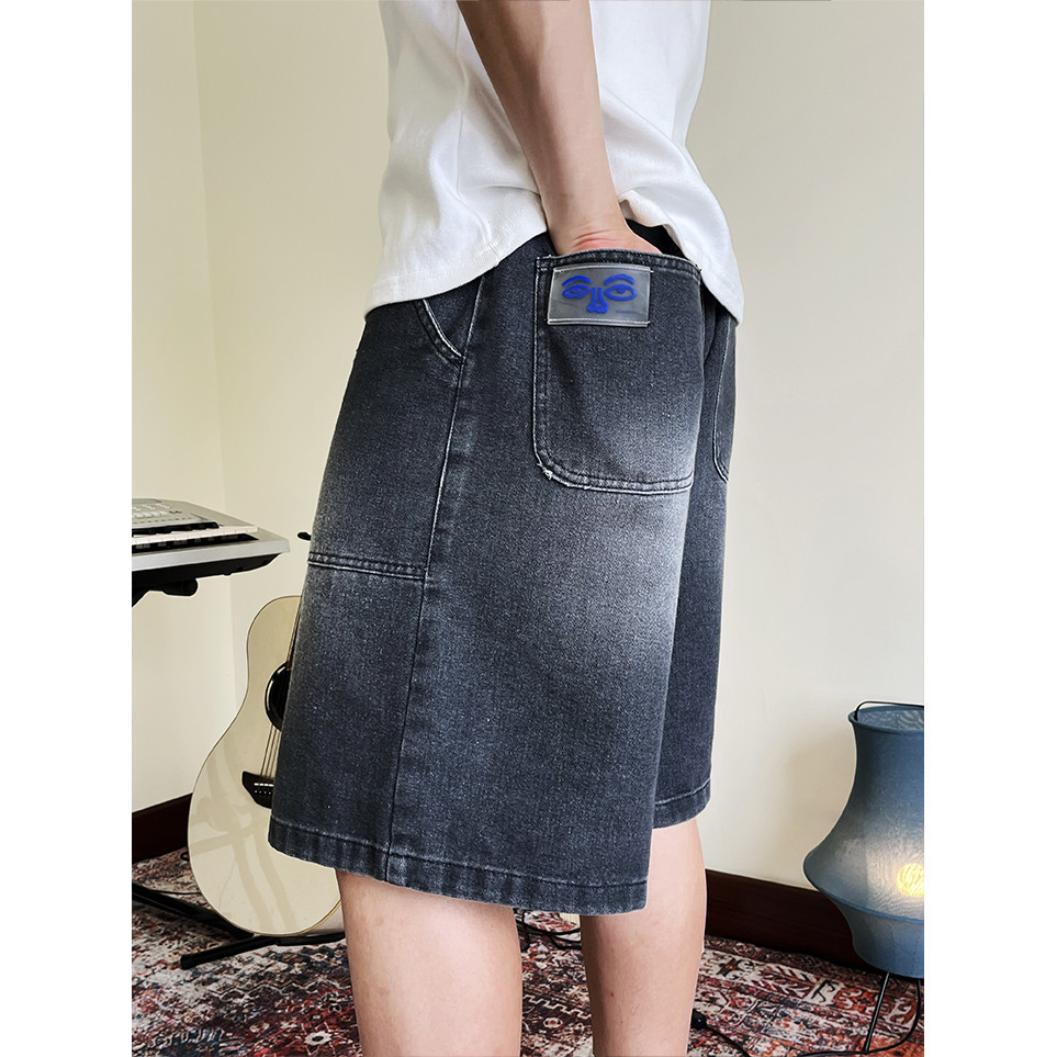 RUDEBASIC - Shibal Baggy Jorts | Celana Jorts | Celana jeans pendek