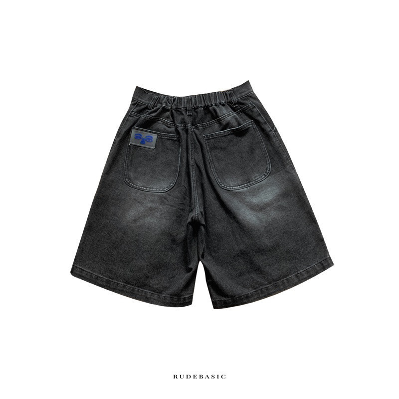 RUDEBASIC - Shibal Baggy Jorts | Celana Jorts | Celana jeans pendek
