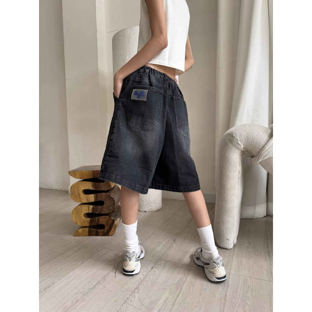 RUDEBASIC - Shibal Baggy Jorts | Celana Jorts | Celana jeans pendek