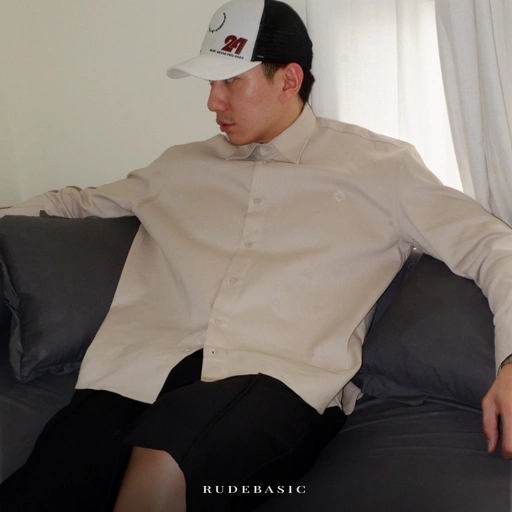 Image of RUDEBASIC - Sergio Monogram Overshirt | Unisex