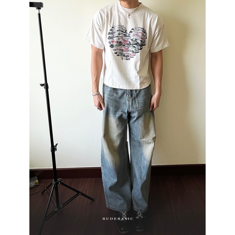 RUDEBASIC - Posye Tiny Tee - Heavy Weight Cotton [UNISEX] | Kaos Boxy | Kaos Putih Pria | Kaos Graphic