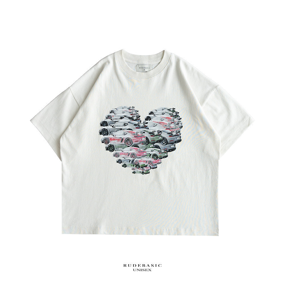 RUDEBASIC - Posye Tiny Tee - Heavy Weight Cotton [UNISEX] | Kaos Boxy | Kaos Putih Pria | Kaos Graphic