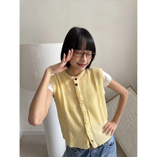 Image of RUDEBASIC - Cherry Cheese Vest | Women