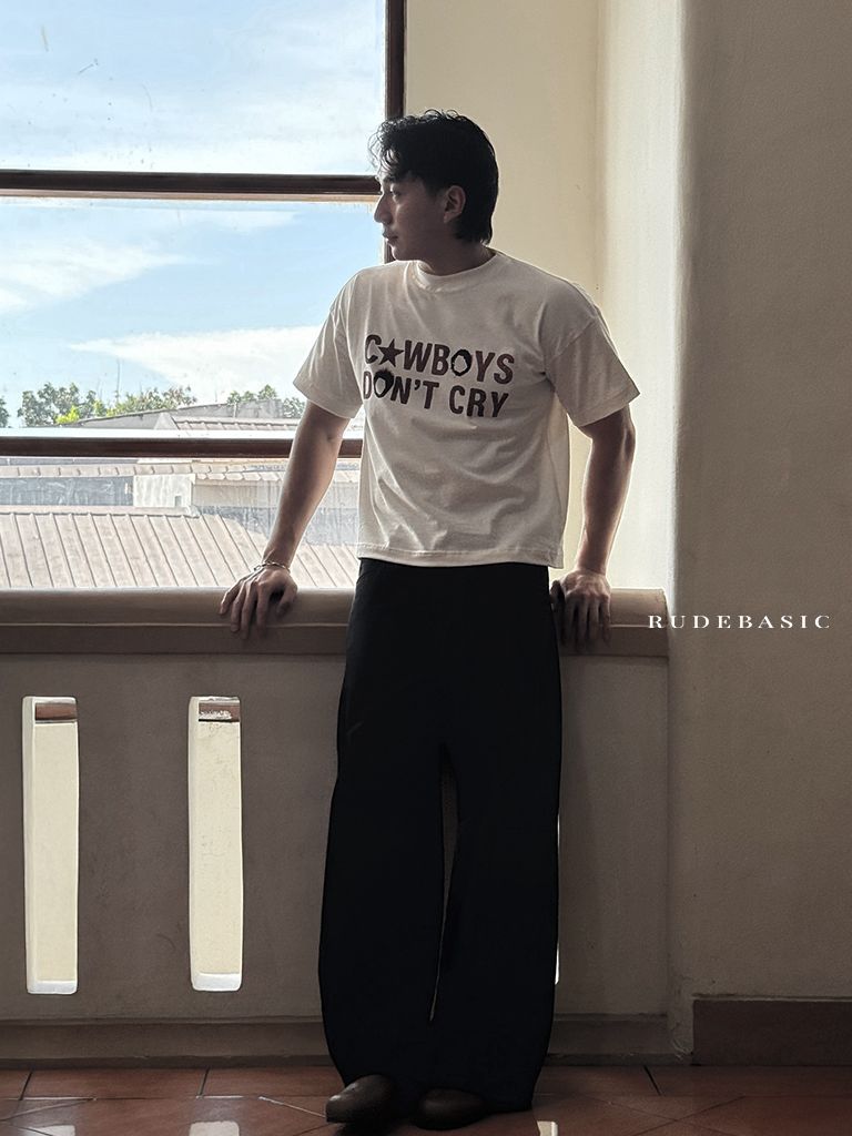 RUDEBASIC - Cowboys Tiny Tee | Heavy Weight | Kaos Pria | Kaos vintage