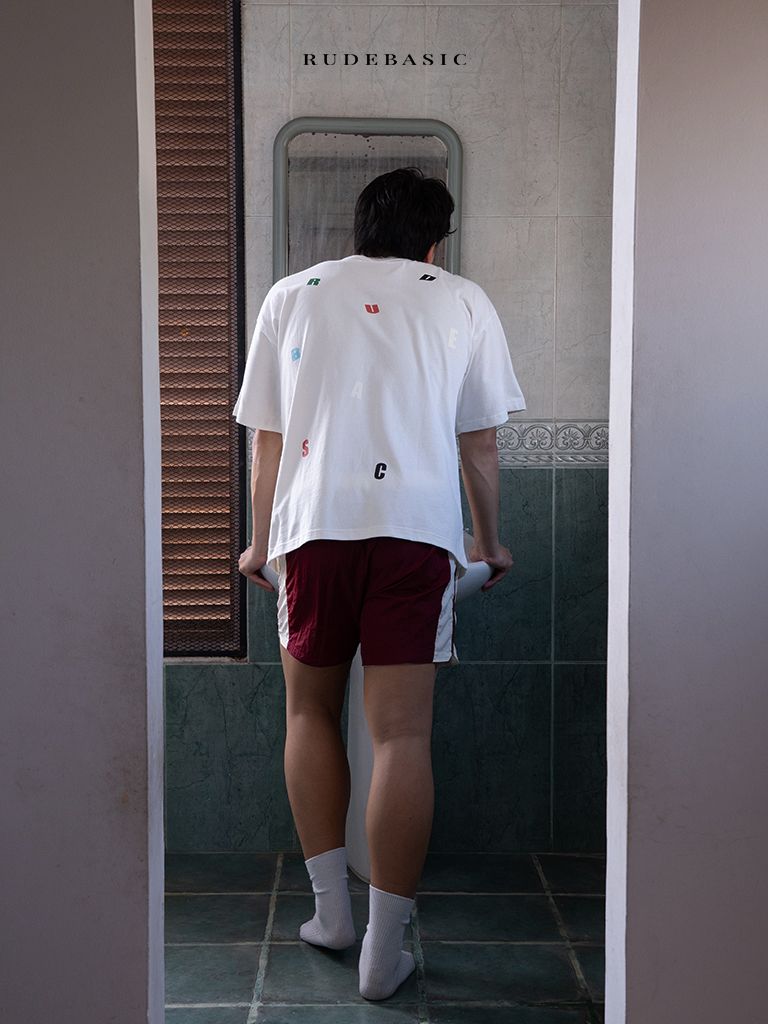 RUDEBASIC - Windmill Boxy Oversize| Heavy Weight | Kaos Pria | Kaos vintage