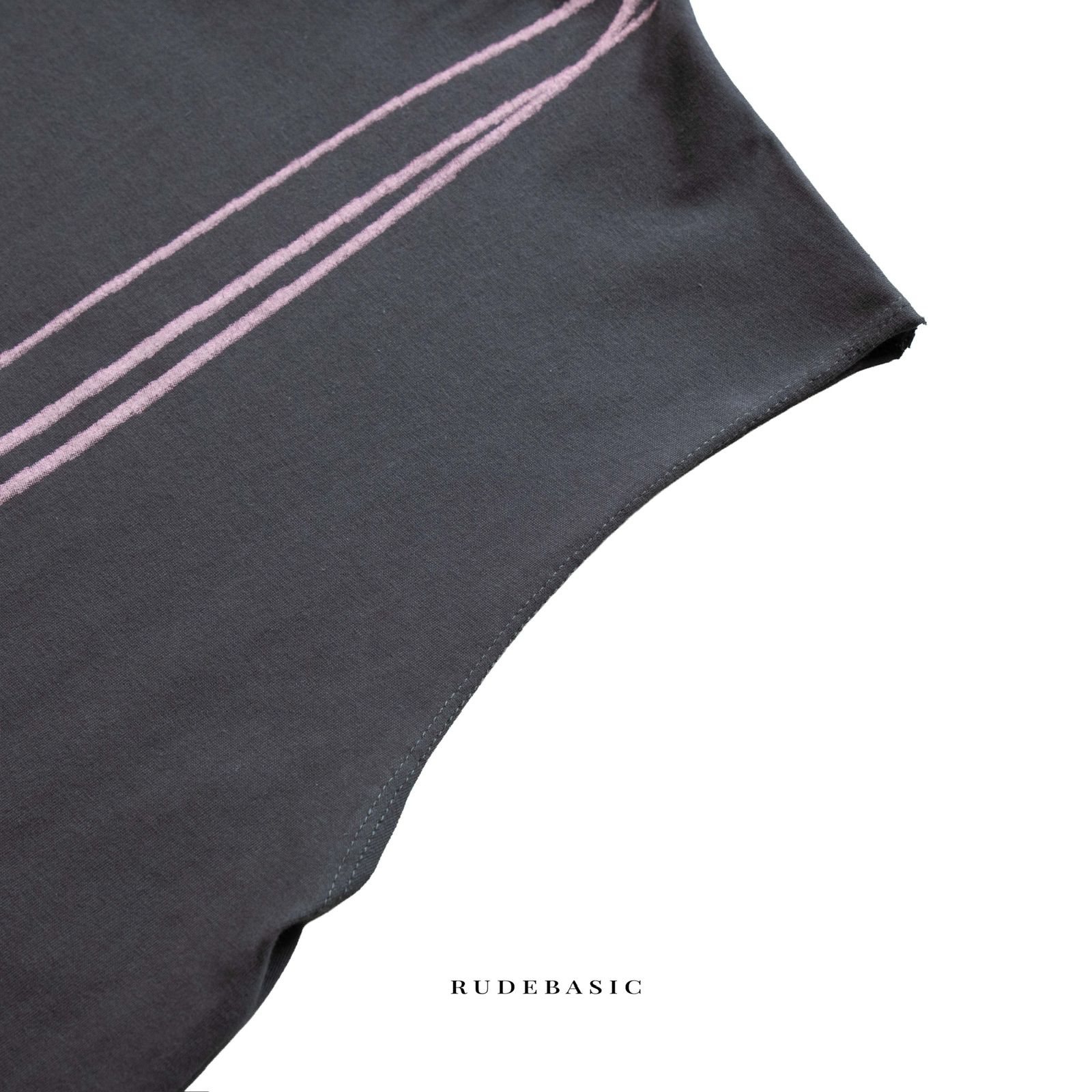 RUDEBASIC - Trisul Sleeveless Tee | Mid Weight Soft Cotton | Kaos Pria | Kaos vintage