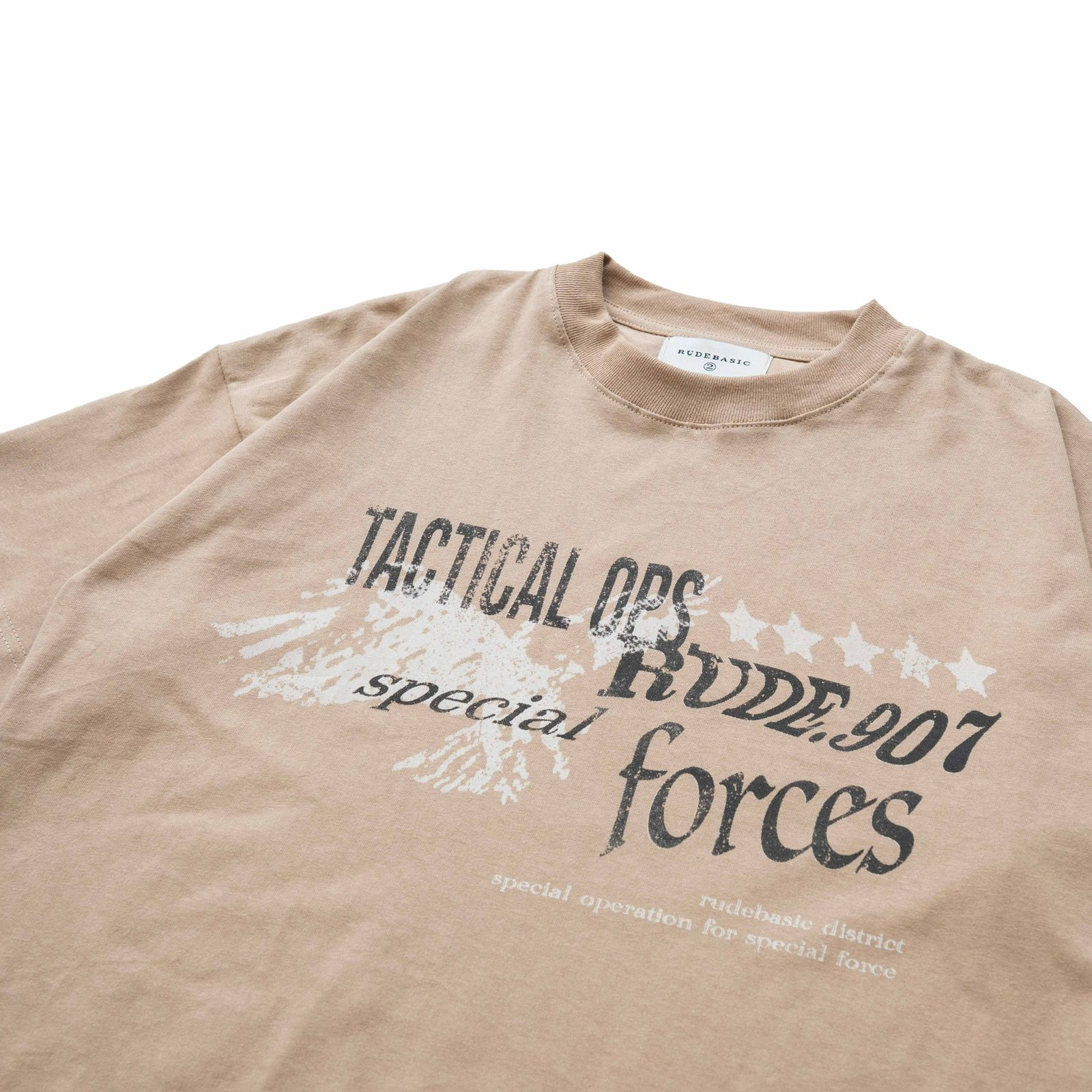 RUDEBASIC - Force Tiny Tee | Heavy Weight | Kaos Pria | Kaos vintage