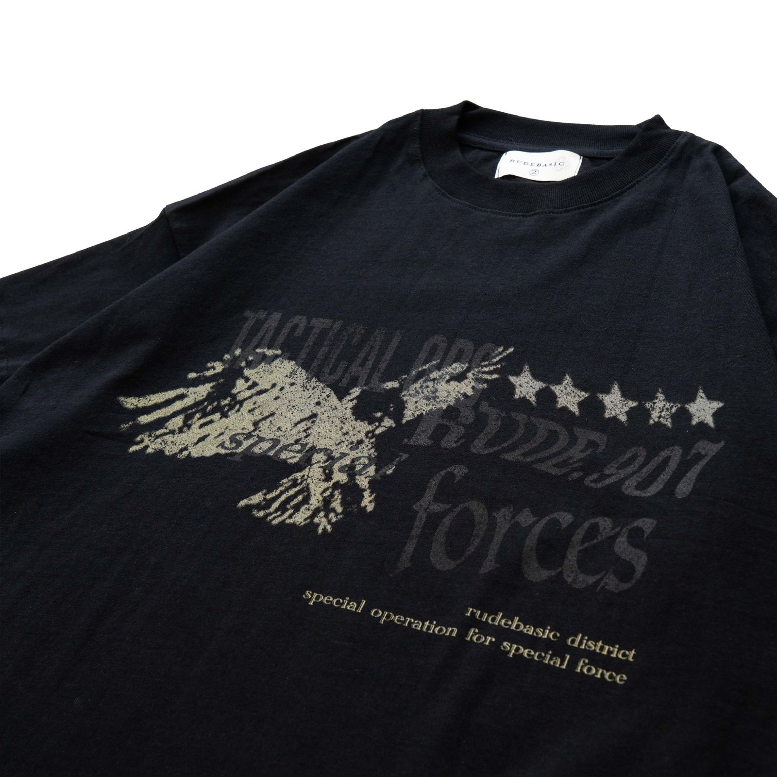 RUDEBASIC - Force Tiny Tee | Heavy Weight | Kaos Pria | Kaos vintage