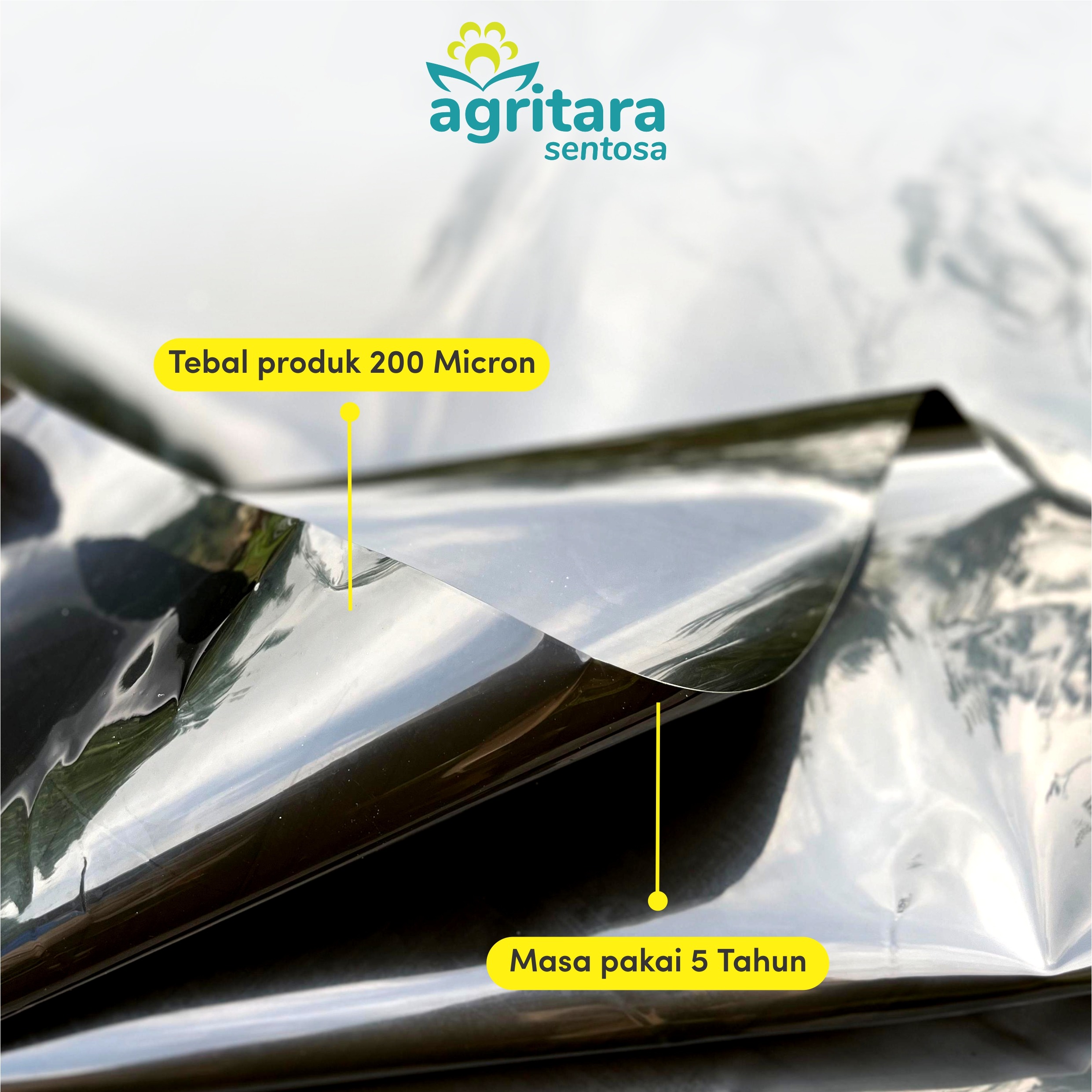 Geomembran HDPE Lebar 7 Meter - Full Additive