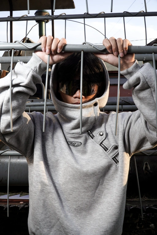Image of Hoodie High neck | WRAITH | Poseidon Reprisal