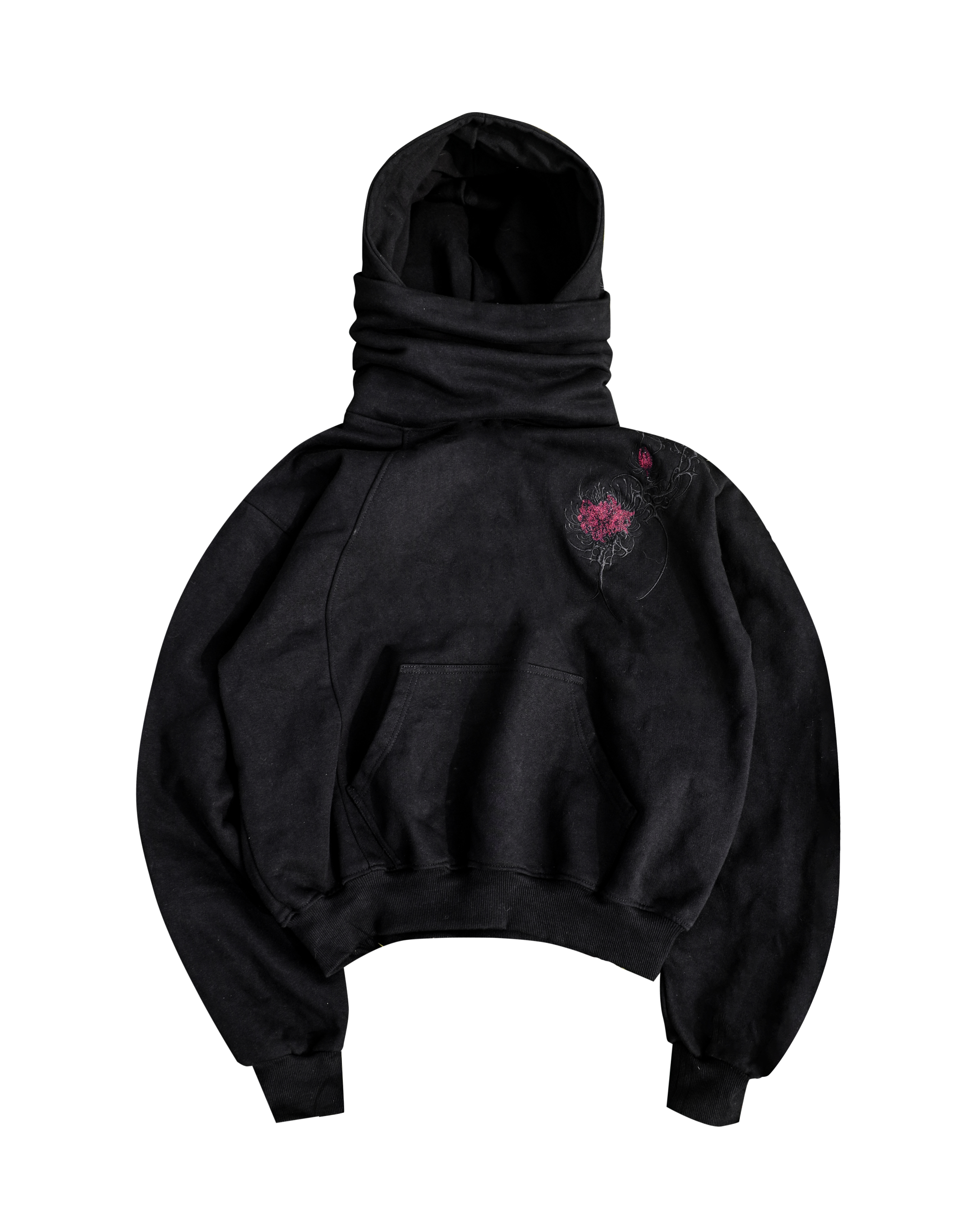 High Neck Hoodie | NACHT | Poseidon Reprisal