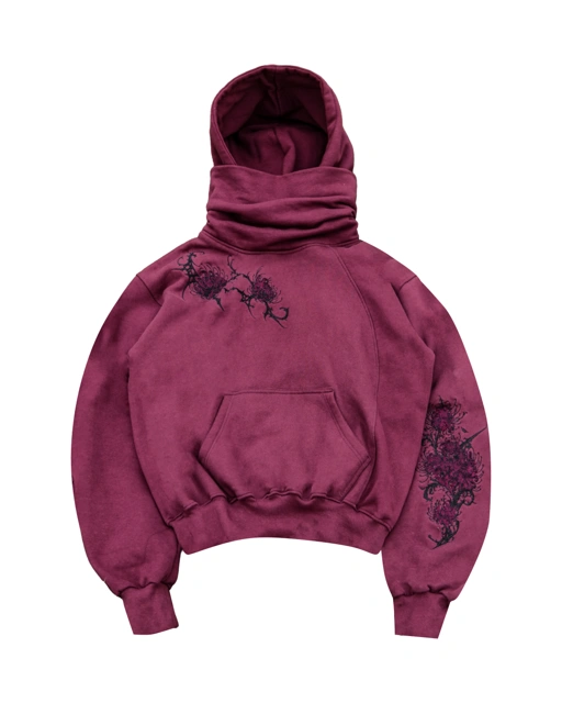 Hoodie High neck | CRIMSON | Poseidon Reprisal