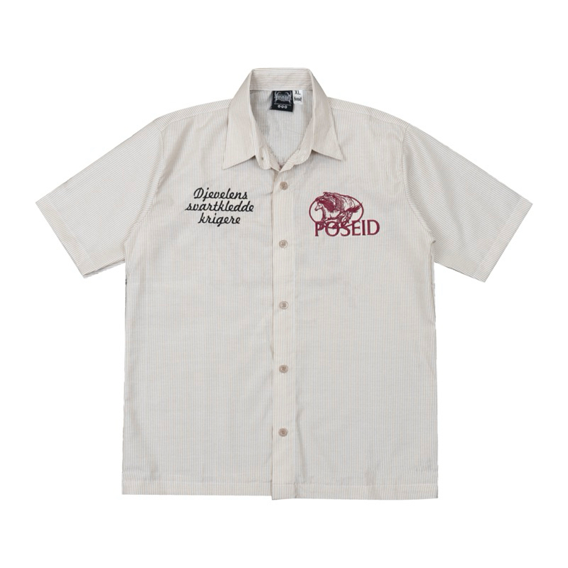 Kemeja Stripe Shirt | Free Dasi | BATHORSE | Poseidon Reprisal