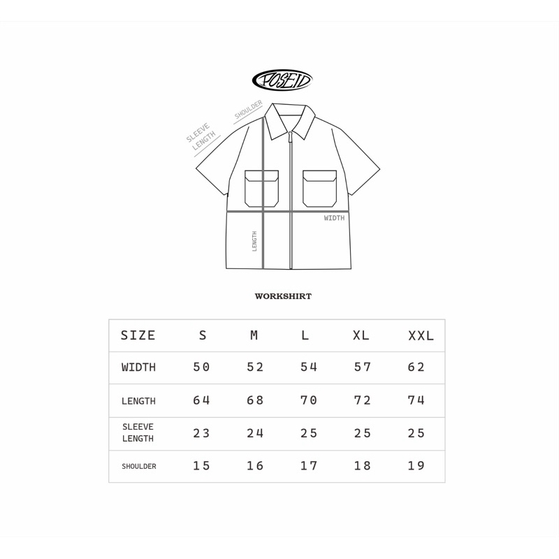 Kemeja Stripe Shirt | REI AYANAMI | Poseidon Reprisal