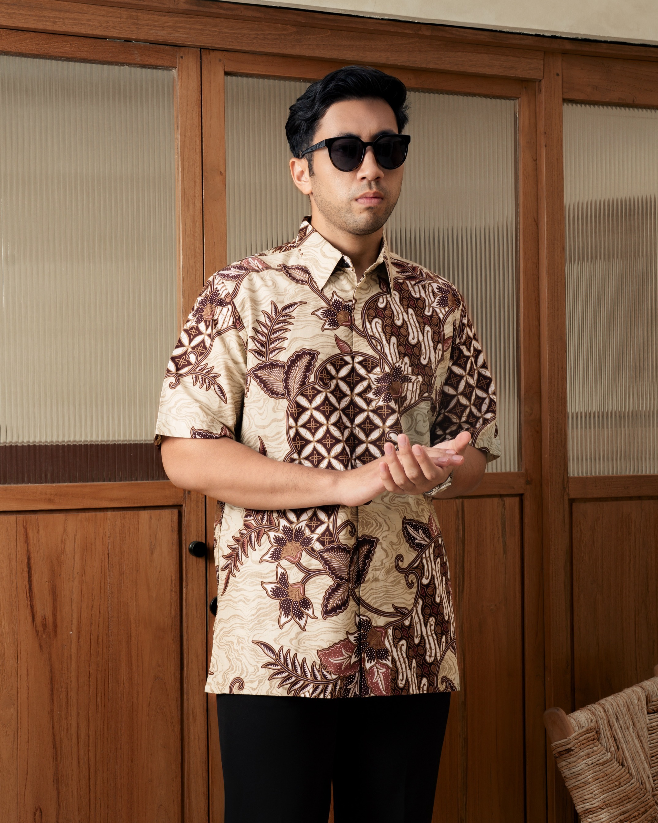AKSARA SAGE BEIGE (Short Sleeve)