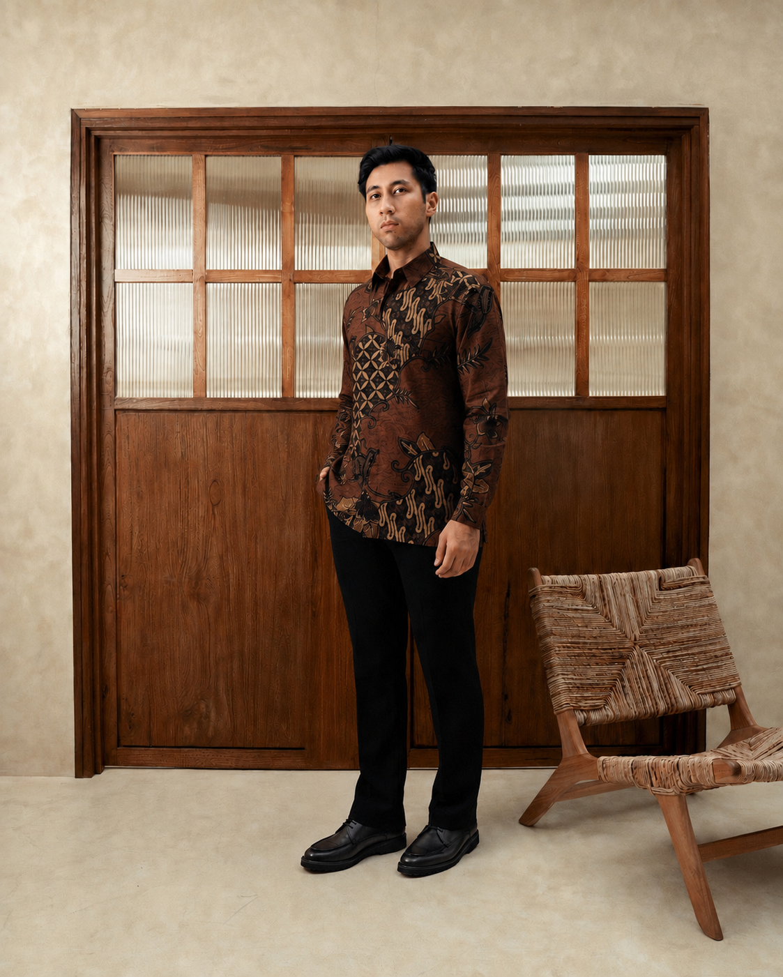 AKSARA WOOD BROWN