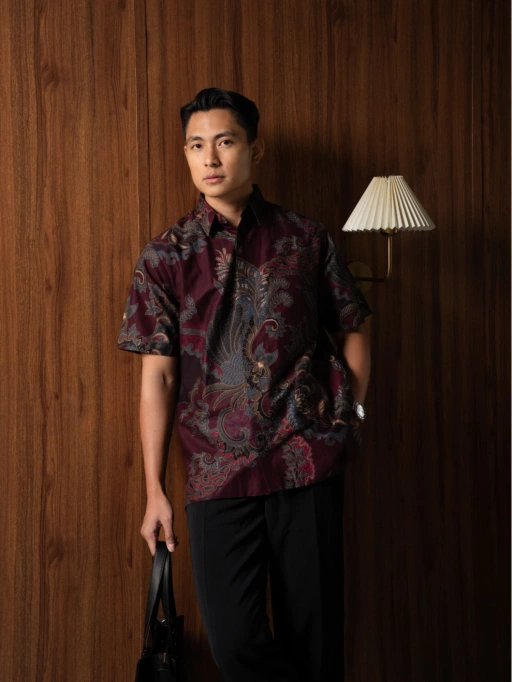 Image of GALA MAROON (Short Sleeve)