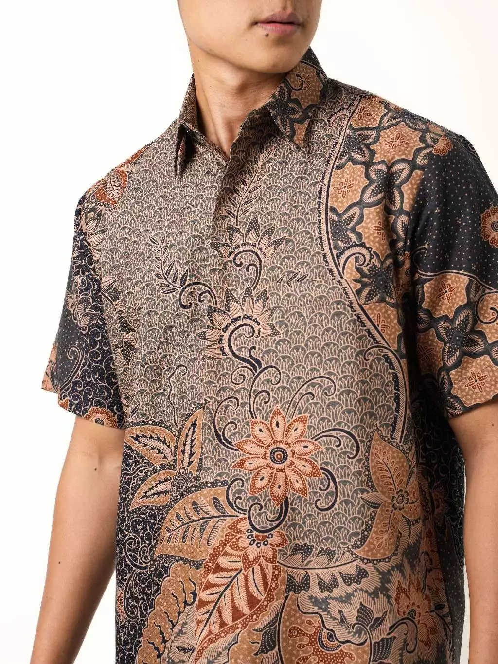 BINAR BLUE CREAM (Short Sleeve)