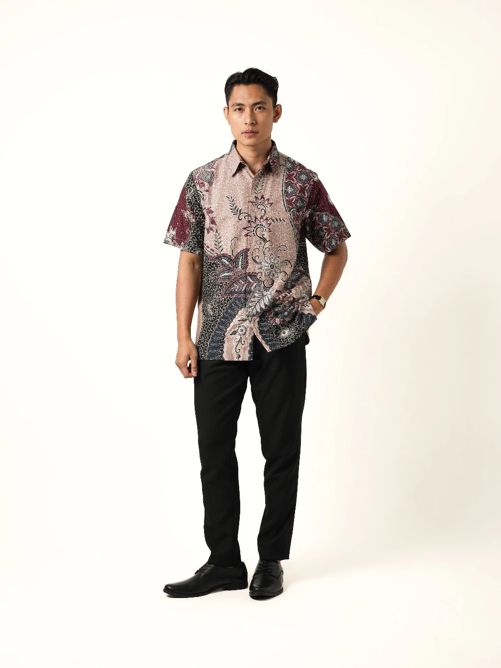 BINAR DUSTY ROSE (Short Sleeve)