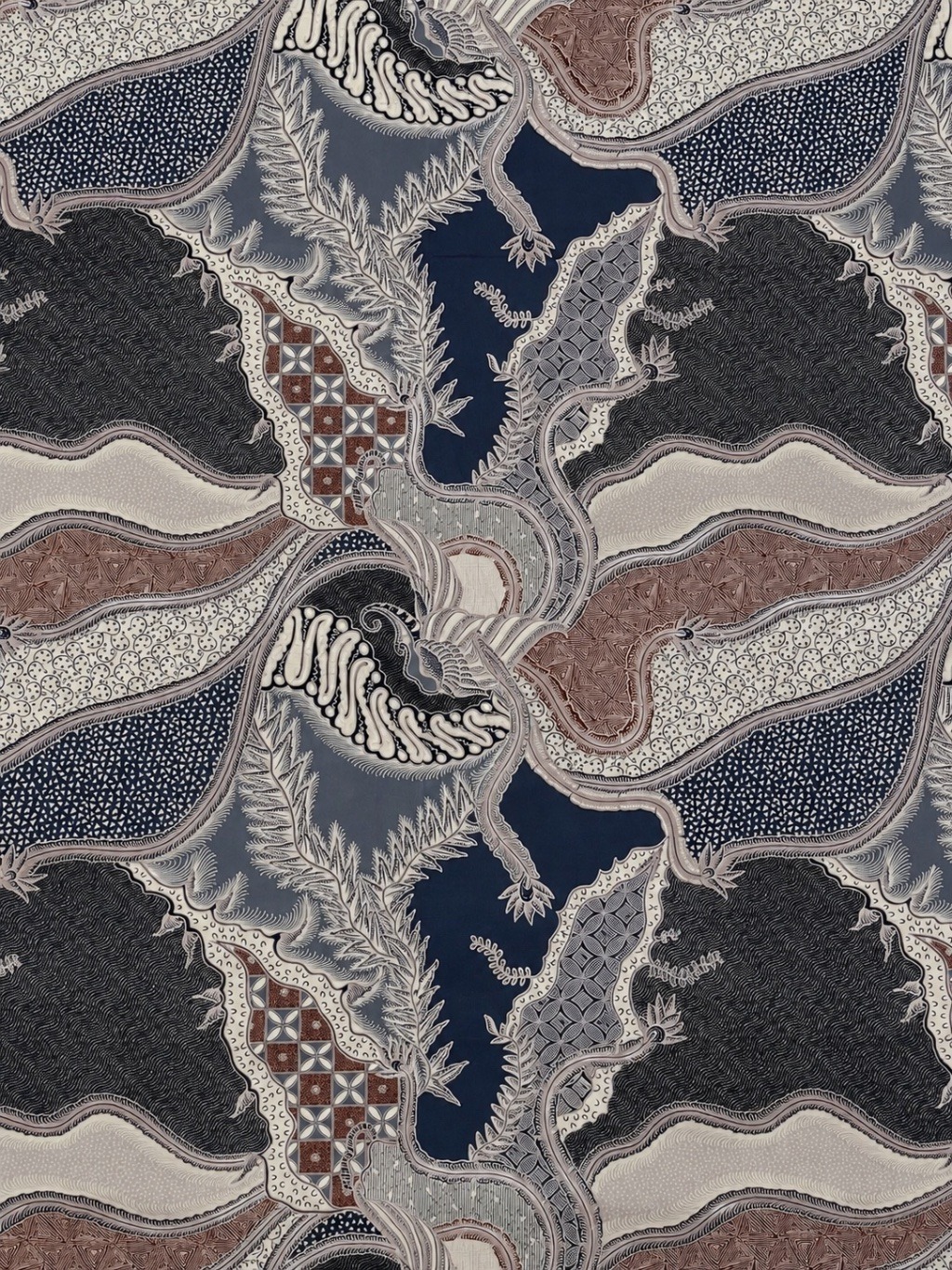 PRIVÉ - KAIN BATIK RAKHA BLACK