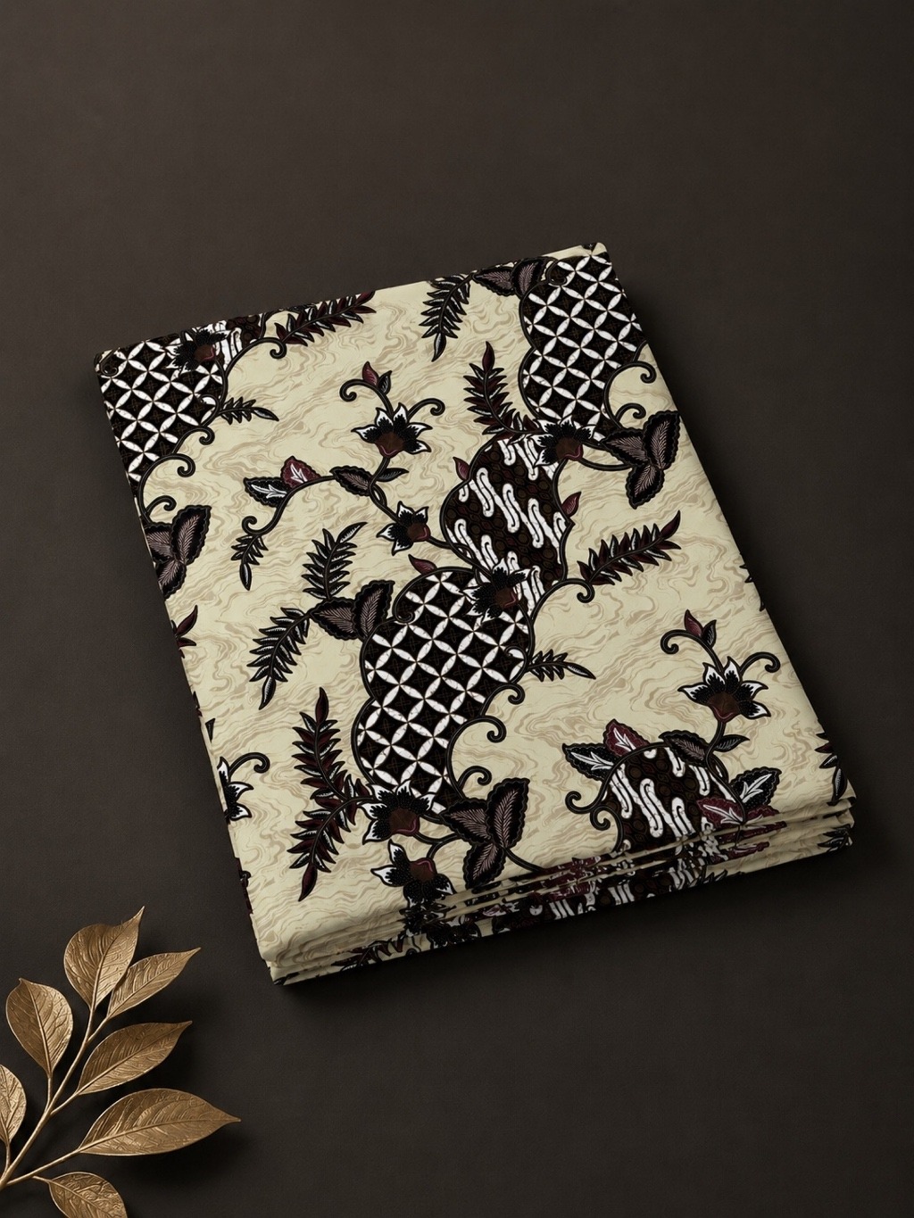 KAIN BATIK AKSARA SAGE BEIGE