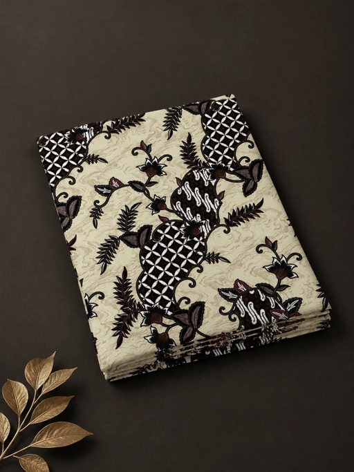 KAIN BATIK AKSARA SAGE BEIGE