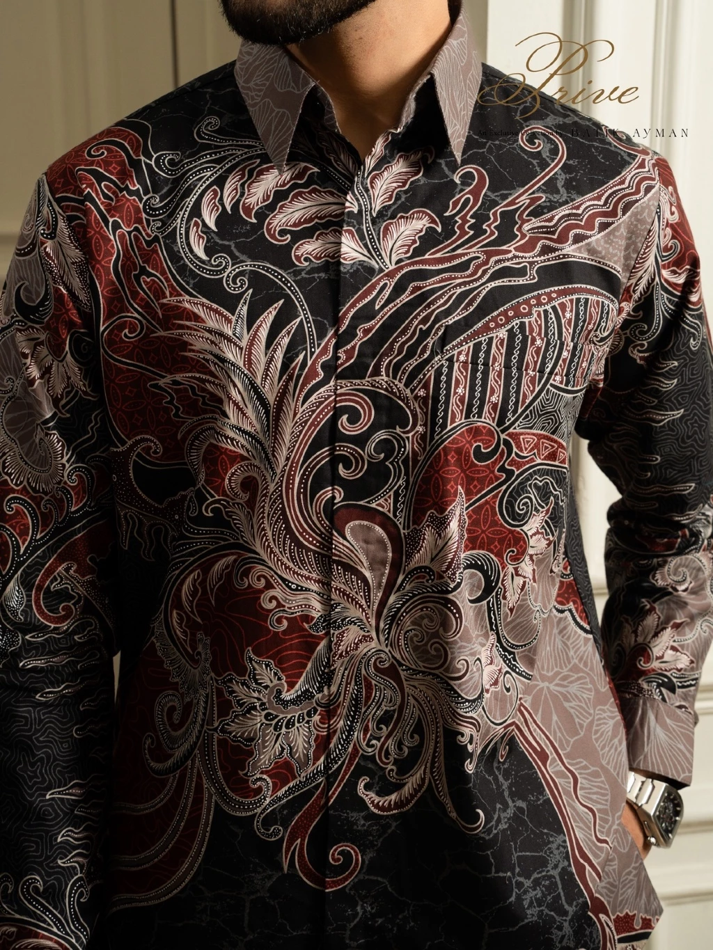 PRIVÉ - RANDHI BLACK RED