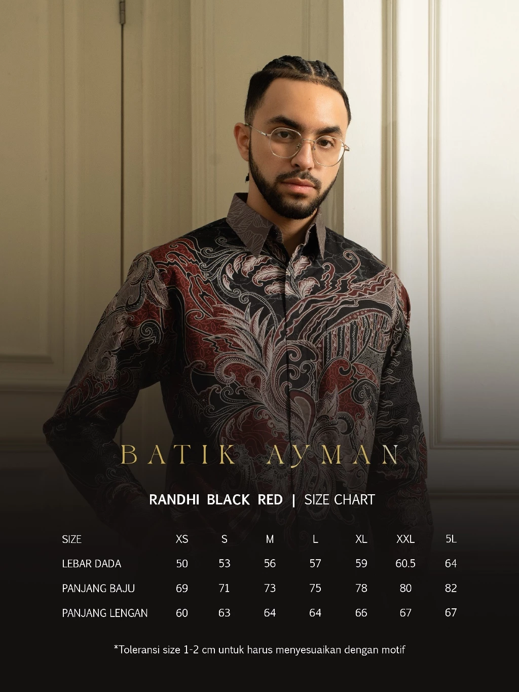 PRIVÉ - RANDHI BLACK RED