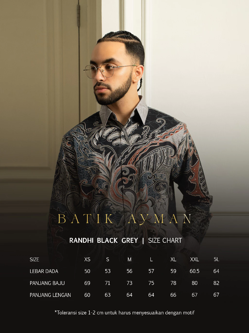 PRIVÉ - RANDHI BLACK GREY