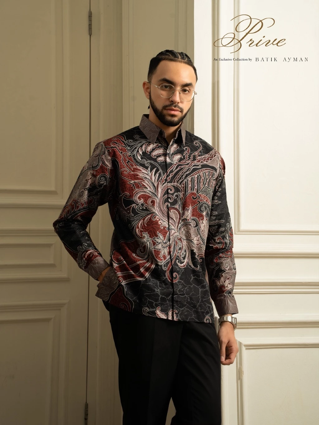 PRIVÉ - RANDHI BLACK RED