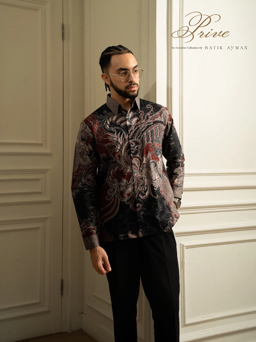 PRIVÉ - RANDHI BLACK RED