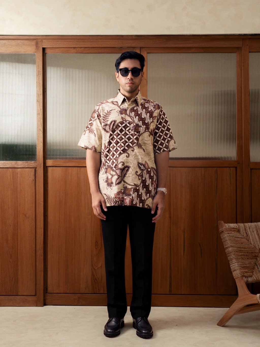 AKSARA SAGE BEIGE (Short Sleeve)