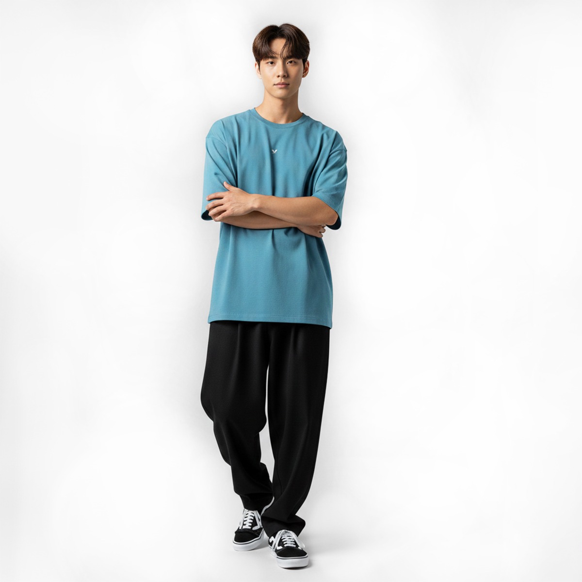 Oversize T-Shirt | Mineral Blue