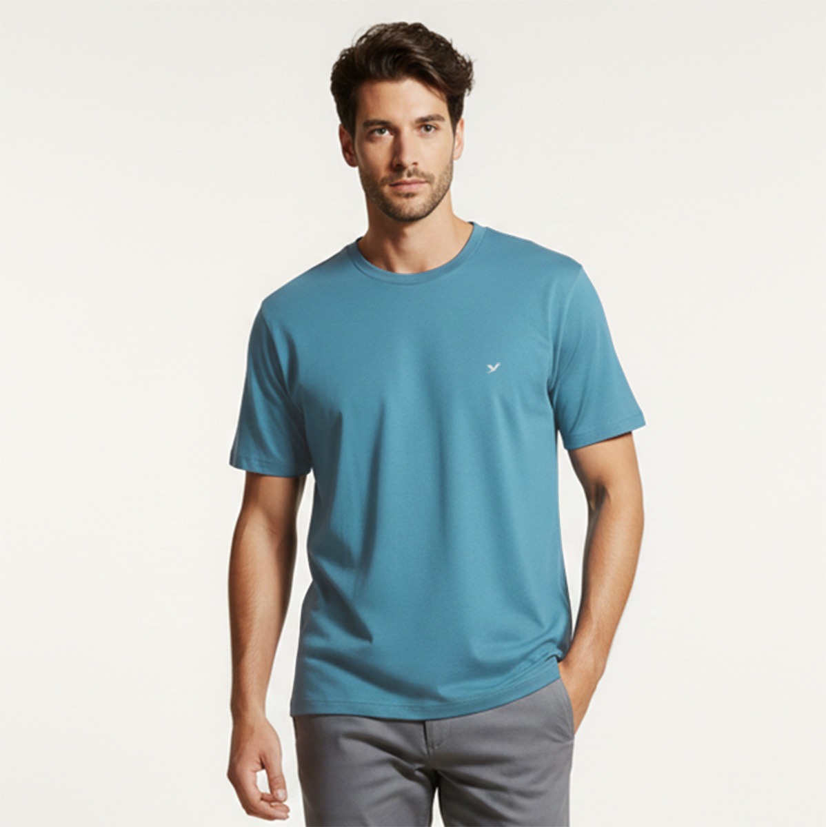 Regular Fit T-Shirt | Mineral Blue