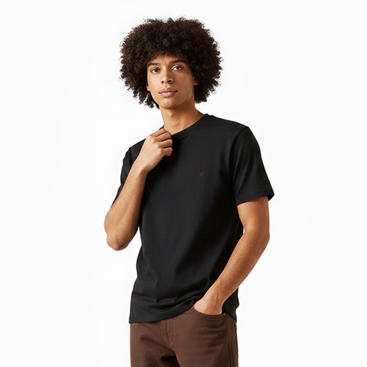 Regular Fit T-Shirt | Black