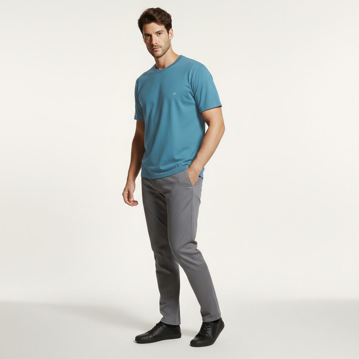 Regular Fit T-Shirt | Mineral Blue