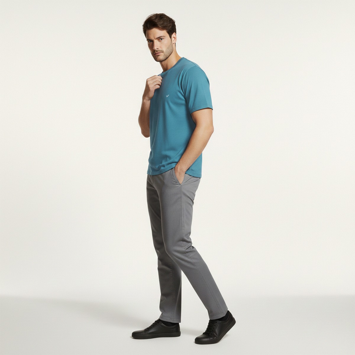 Regular Fit T-Shirt | Mineral Blue